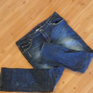 Levi's Slim Straight Classic Blue Denim Jeans 18 1/2 Plus Size Jeans